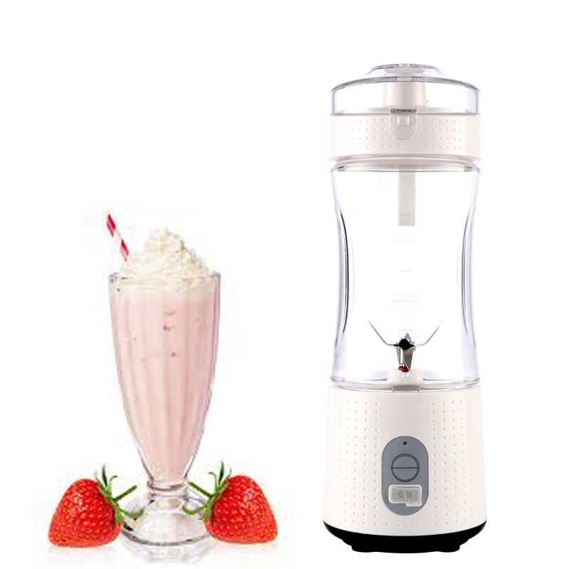 First Piece Special Price 230w 380ml 6 blades mini Rechargeable Smoothie portable blender BPA free juicers cups for travel