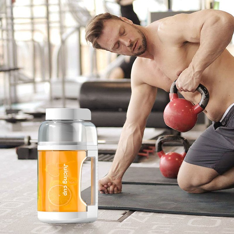 Water Bottle Blender 1500 Ml Large Capacity Sport Juicer with Blender for Outside Sport 2 in 1 50 Usb Plastic Stainless Steel 36