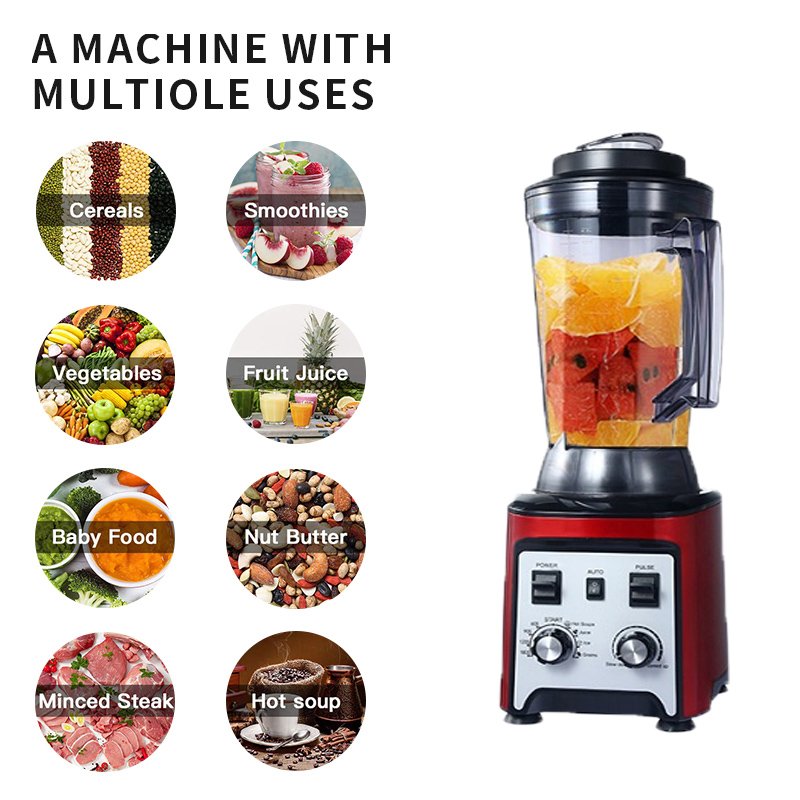 blender Multi functional Large Capacity 4L Mixer Juice Food Grinder Blender the blendie