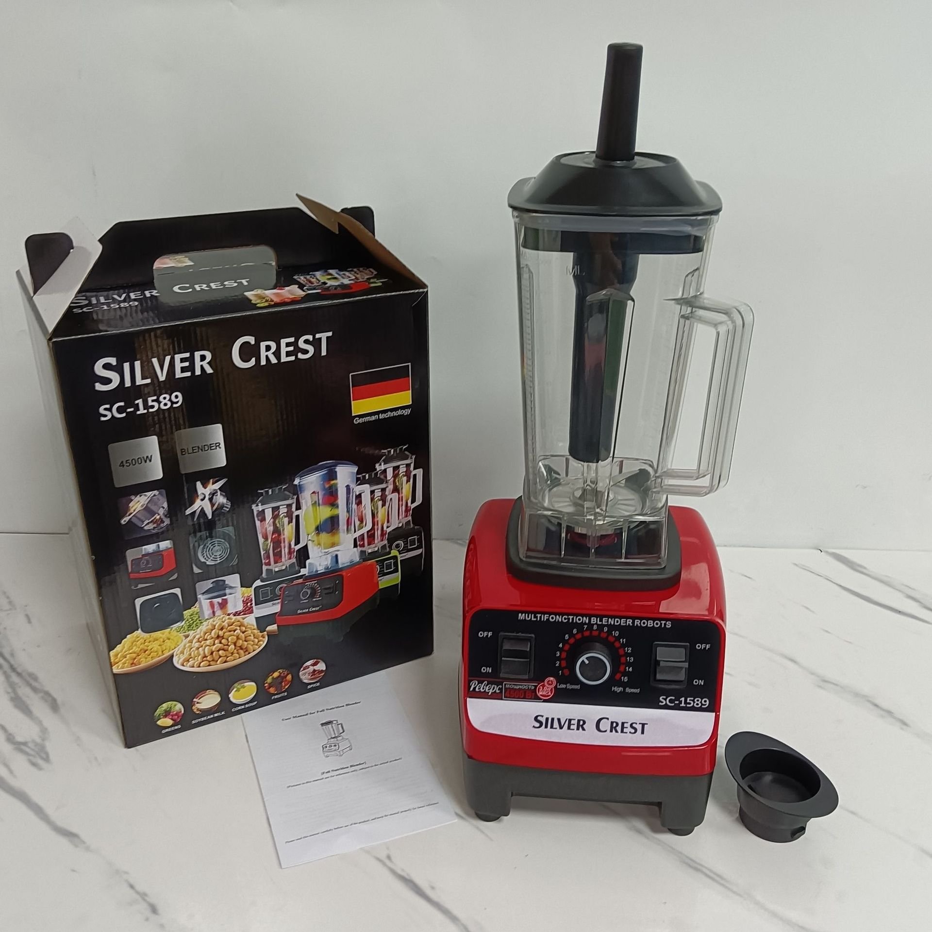 4500w kitchen appliances heavy duty commercial mixer smoothie juicer food processor silver crest blender