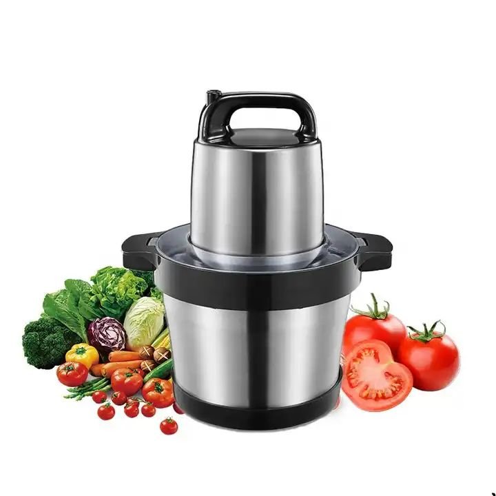 Electric 6L Meat / Vegetable Grinder Cassava Fufu Mixer Pounder Fufu Machine in Ghana