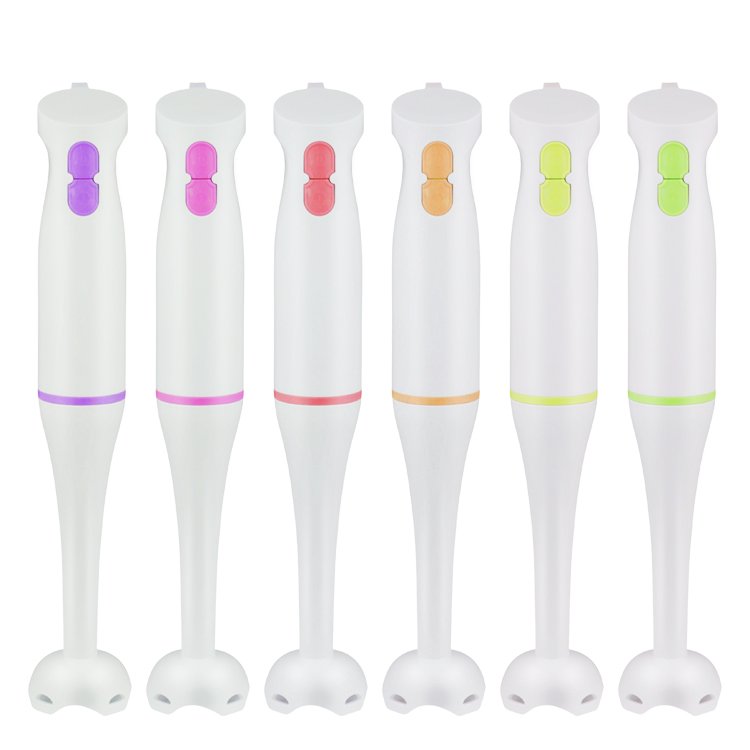 2023 hot selling product colorful electric 304 stainless steel leg stick hand blender with 2 speeds control