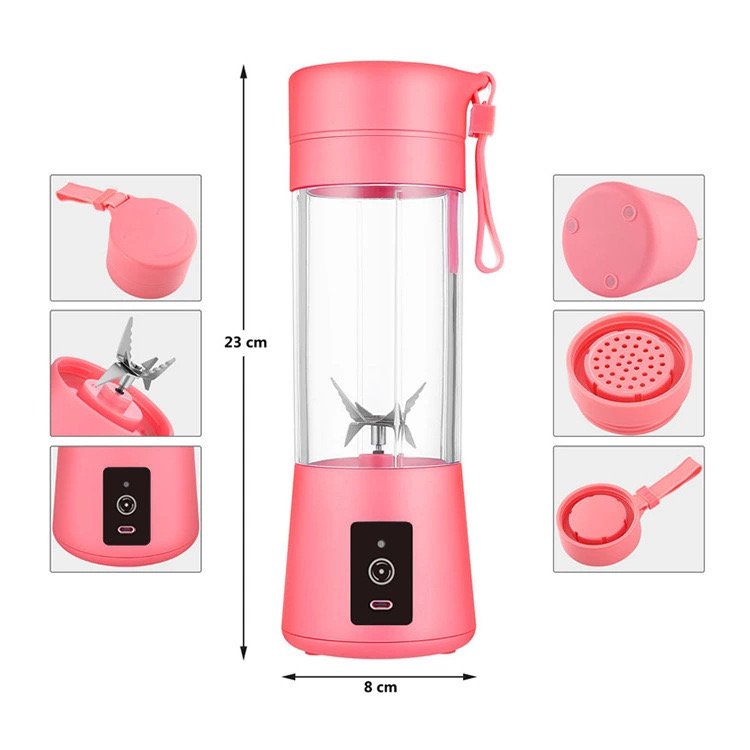 Factory wholesale Mini Fresh Juicer Mixeur Fruit Mixer BottlePortable Blenders