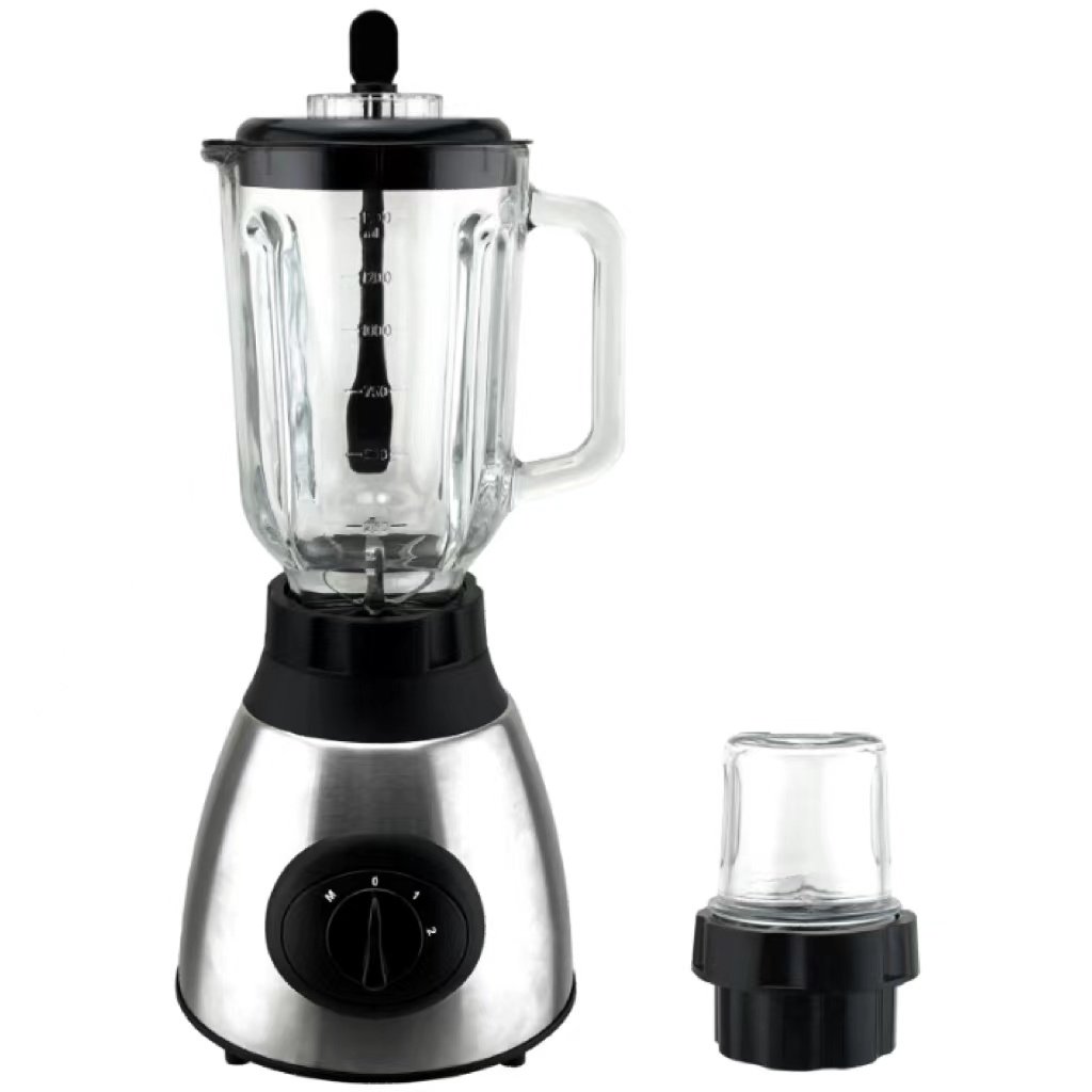350W stainless steel long lasting blender 1.5L glass jar high speed motor smoothie/ice crusher/soup cooking vacuum Sanyo blender
