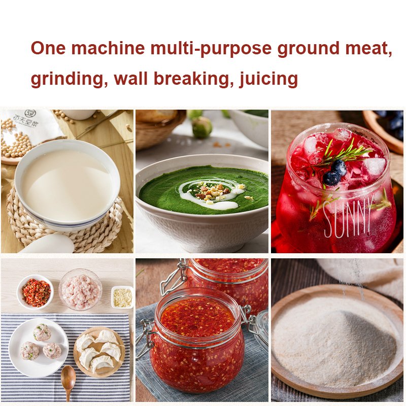 silver crest blender 4500w food processor smoothie blender 3 in 1 blender for kitchen