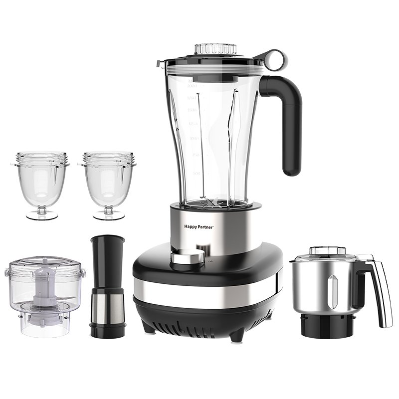 Happy Partner Multifunctional Food Processor Blender for kitchen electric blender Grinder blenders and juicers smoothie