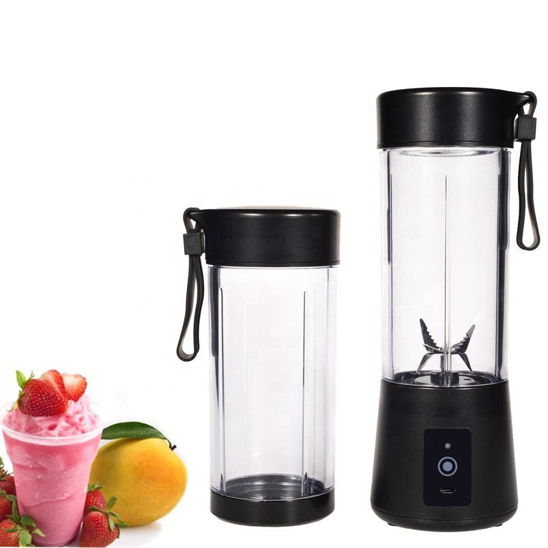 First Piece Special Price 6 Blades 400ML+380ML mini blender cup rechargeable vegetable juicer machine small mixer