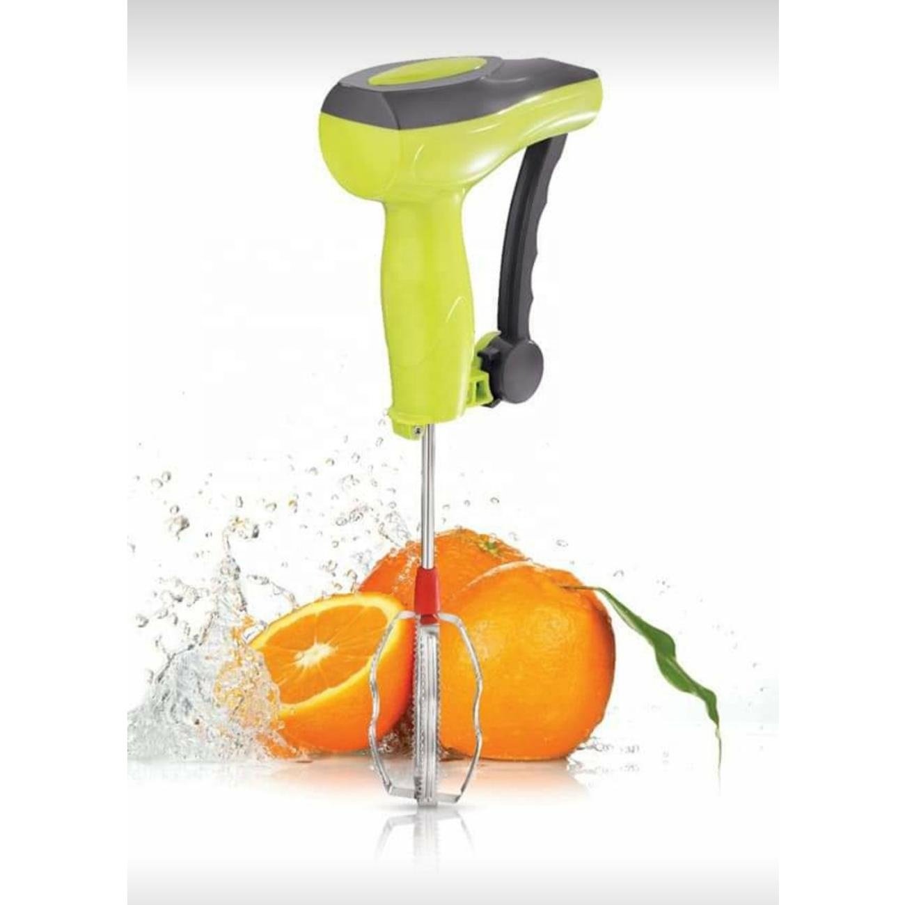 Stainless Steel and Plastic Hand Press Manual Blender Mixer Easy-to-Use New Kitchenware Made in India for Household Application
