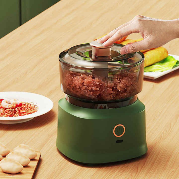 Hot Sale USB Charging Food Onion Choppers Slicer Fruit Kitchen Gadgets Garlic Crusher Electric Vegetable Chopper