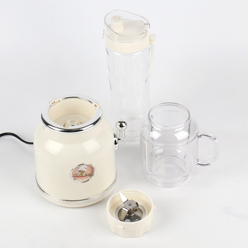 Vintage Juicer mini fruit 600ML electric Vintage Cup home small portable Fruit slow extractor blender manual orange Wholesale