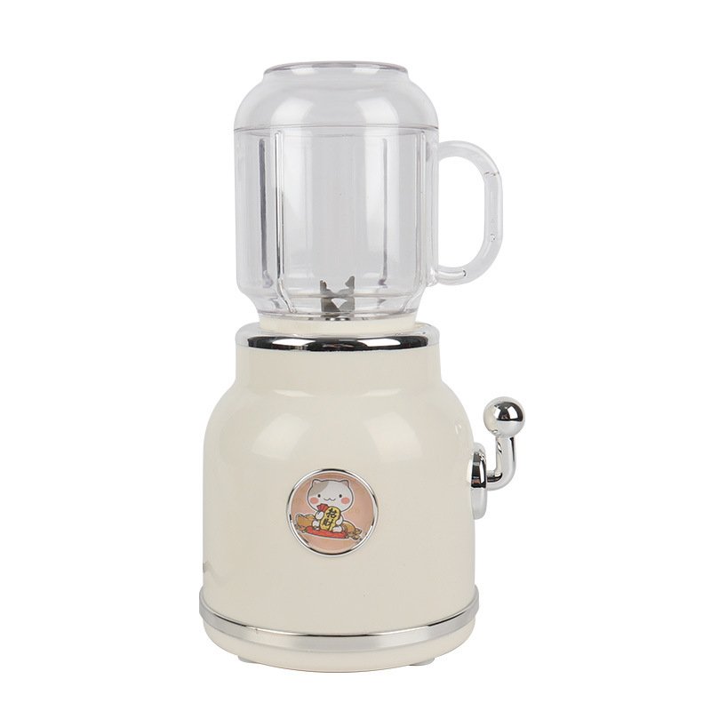 Vintage Juicer mini fruit 600ML electric Vintage Cup home small portable Fruit slow extractor blender manual orange Wholesale