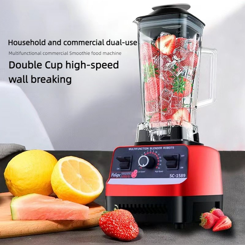 X612-2 Hot sell 4500W 2L silver crest blender Commercial With Mixer Grinder Machine Portable Ice Smoothie Blenders and juicers
