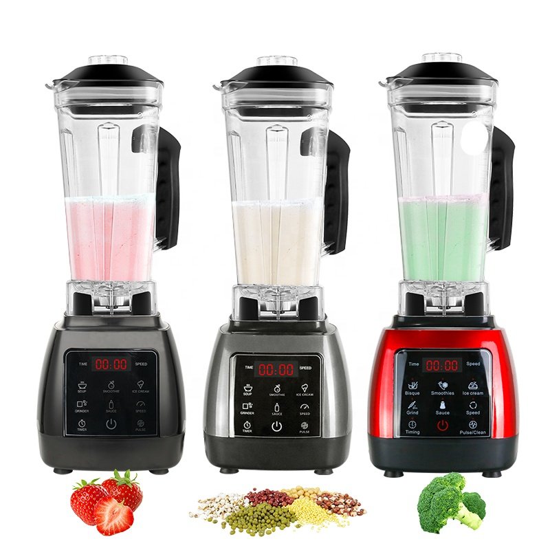 grinder machine for kitchen blender 2200w heavy duty super touchscreen blenders china digital commercial blender