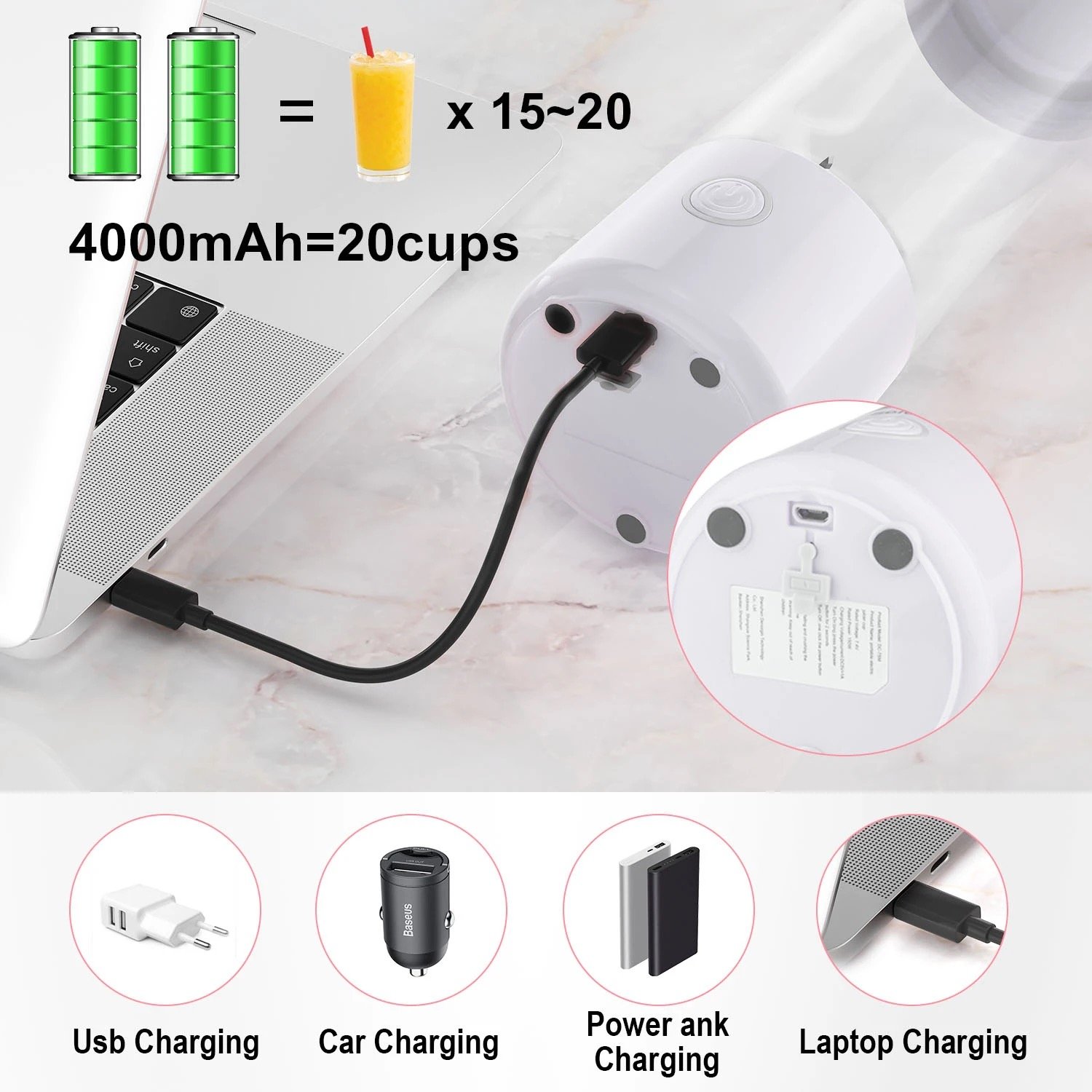 Factory custom spremiagrumi smart mini juicer bottles food mixer extractor machine fresh fruit Portable juicer juicer blender