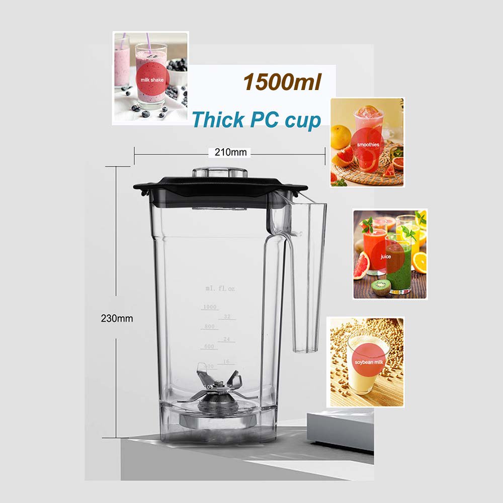 Smoothies Soybean Milk and Nut Fruits Juice Blender Commercial Blender Mixer Juicer Industrial Kitchen Juice Blender Machine