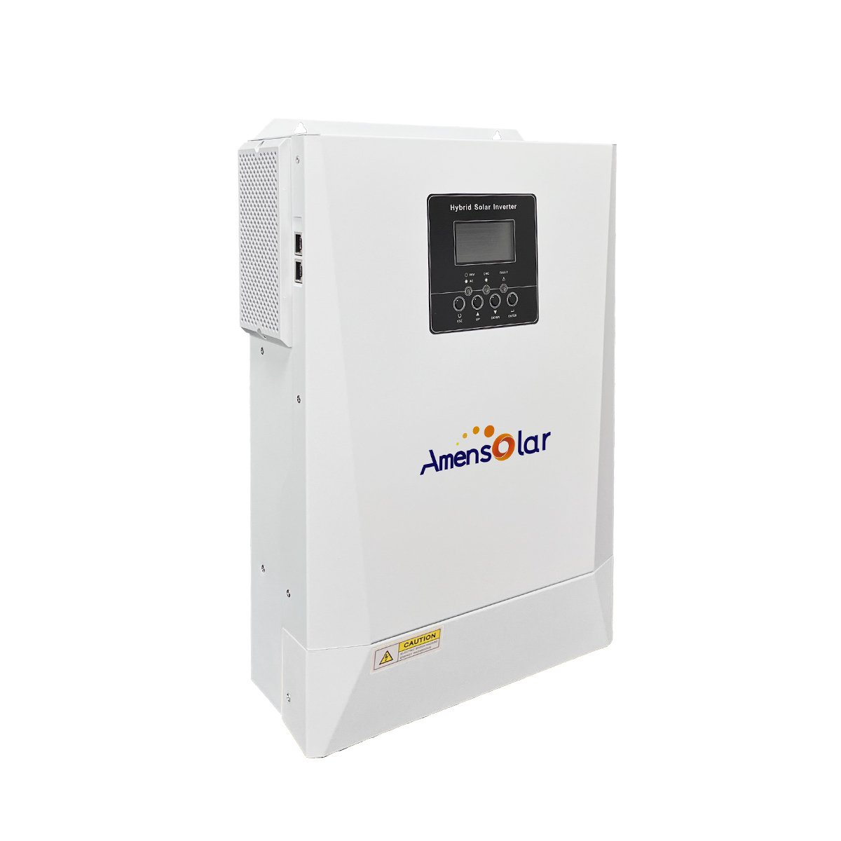 AMENSOLAR High Quality Home 24V Ups Solaire Inverter 48V 3kw 5kw 10kw 3 Phase Pure Sine Wave Hybrid Solar Inverters with MPPT