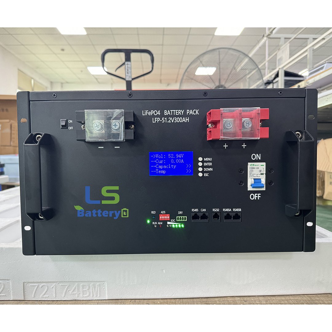 30KWH-60KWH 51.2V 15Kwh Akku Solar Inverter Lithium ion Energy Storage Battery 48V 300Ah LiFePO4 Battery