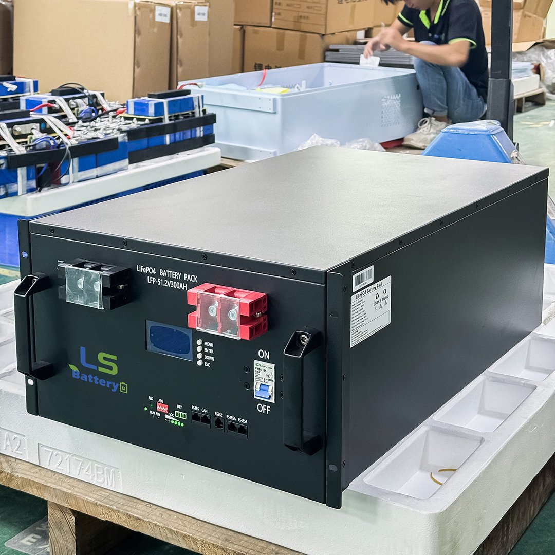30KWH-60KWH 51.2V 15Kwh Akku Solar Inverter Lithium ion Energy Storage Battery 48V 300Ah LiFePO4 Battery