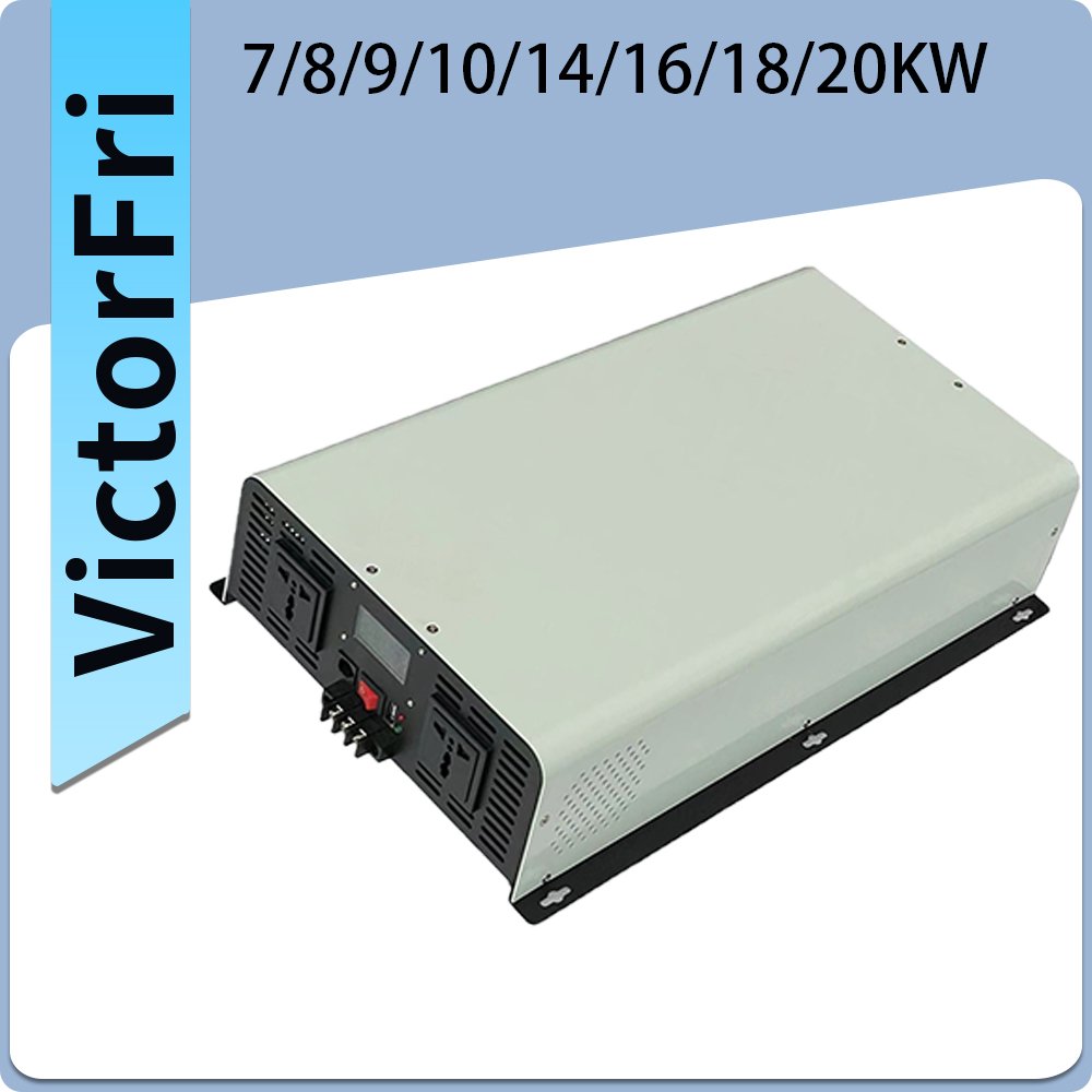 Solar inverter system 8000W 9000W Power Inverter DC 24V 48V AC 220V 240V Pure Sine Wave Power Inverter