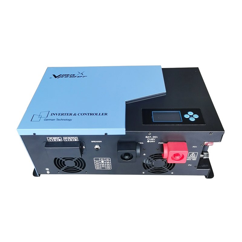 Vmaxpower 5000w 48v hybrid solar inverter 5kw with MPPT for solar power system for home