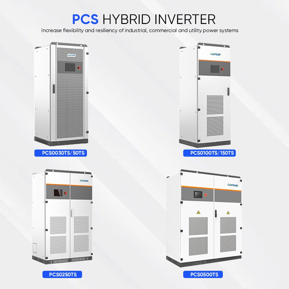 Megarevo Hybrid Solar Inverter 30kw 50kw 100kw 150kw 250kw 500kw Power Conversion System for Solar Energy Power System