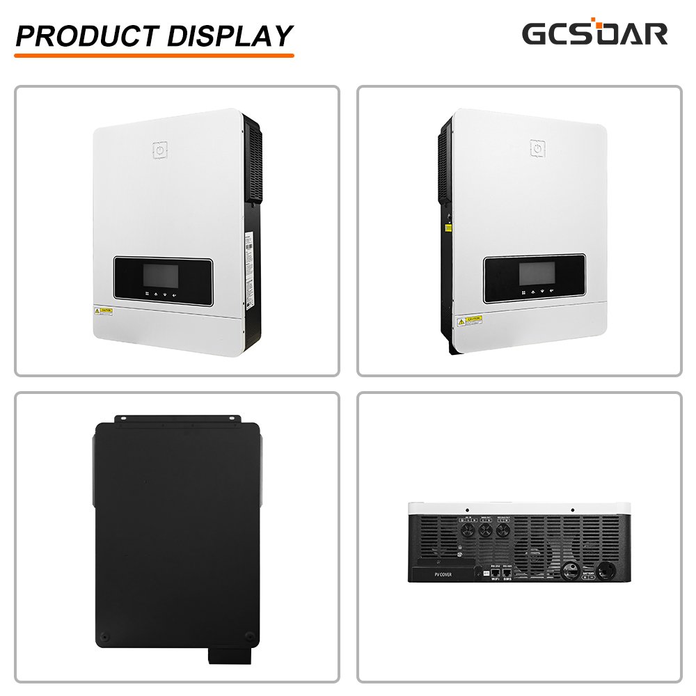 GCSOAR 10.2kw 48v Solar Hybrid Inverter for Solar Invert System Solar Home System Set