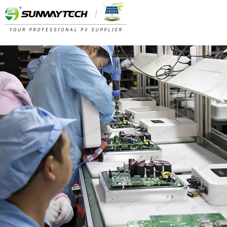 Sunway 10-25KW Commercial Grid Solar Inverter High Power Density for Flat Roof Installations with Arc Fault Detection Circuit