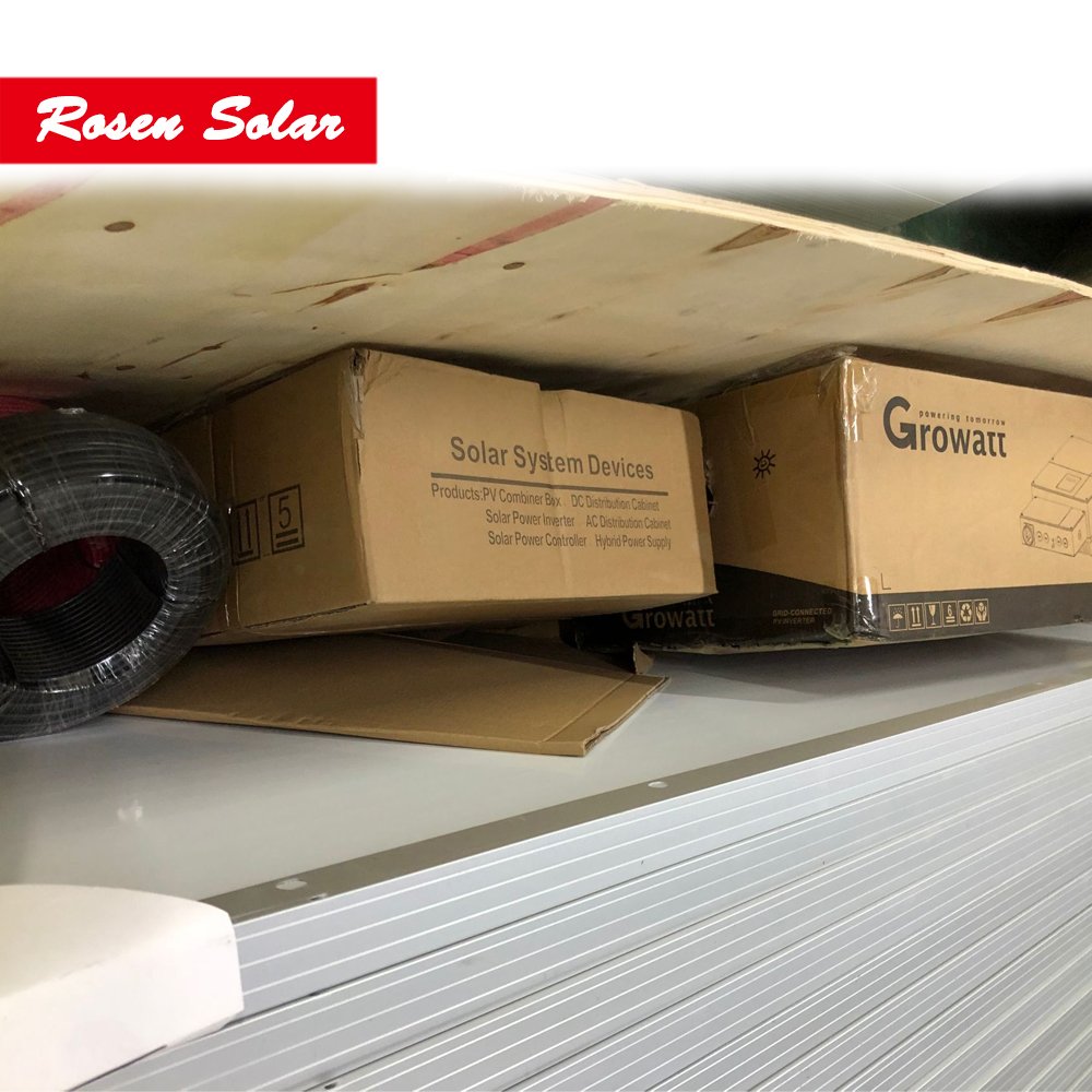 Solar Off Grid Inverter Solar Growatt Spf 5000 Es Mppt Inverters 5kw solar system With Battery