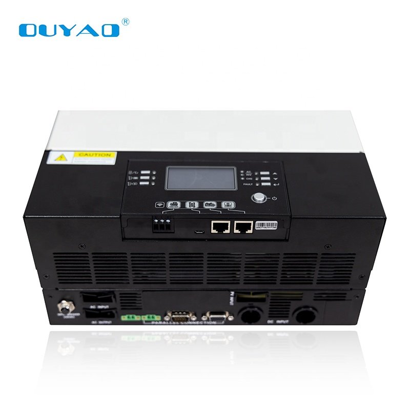 OUYAD 48V hybrid inverter 230v with parallel function to 3 phase 5.6kva solar inverter price 5600 watt