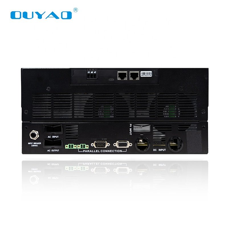 OUYAD 48V hybrid inverter 230v with parallel function to 3 phase 5.6kva solar inverter price 5600 watt