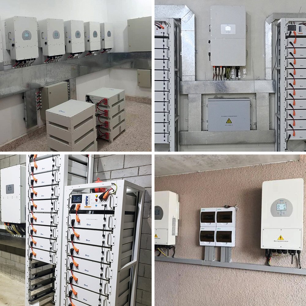 Deye Pure Sine Wave Inverter On Off Grid Dc To Ac 30Kw 50 Kw Three Phase Hybrid Solar Inverters
