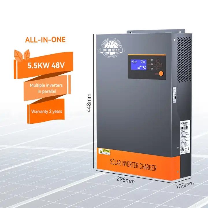 Hot sale hybrid solar inverter 1kw 1.2kw 3kw 5kw 8.2kw 10.2kw off grid pure sine wave output with mppt solar charger ac charge