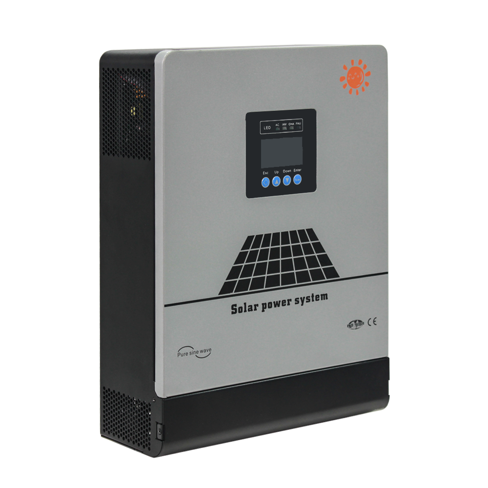 High frequency 220v/230v/240v MPPT hybrid solar inverter 3200w 24v for home use