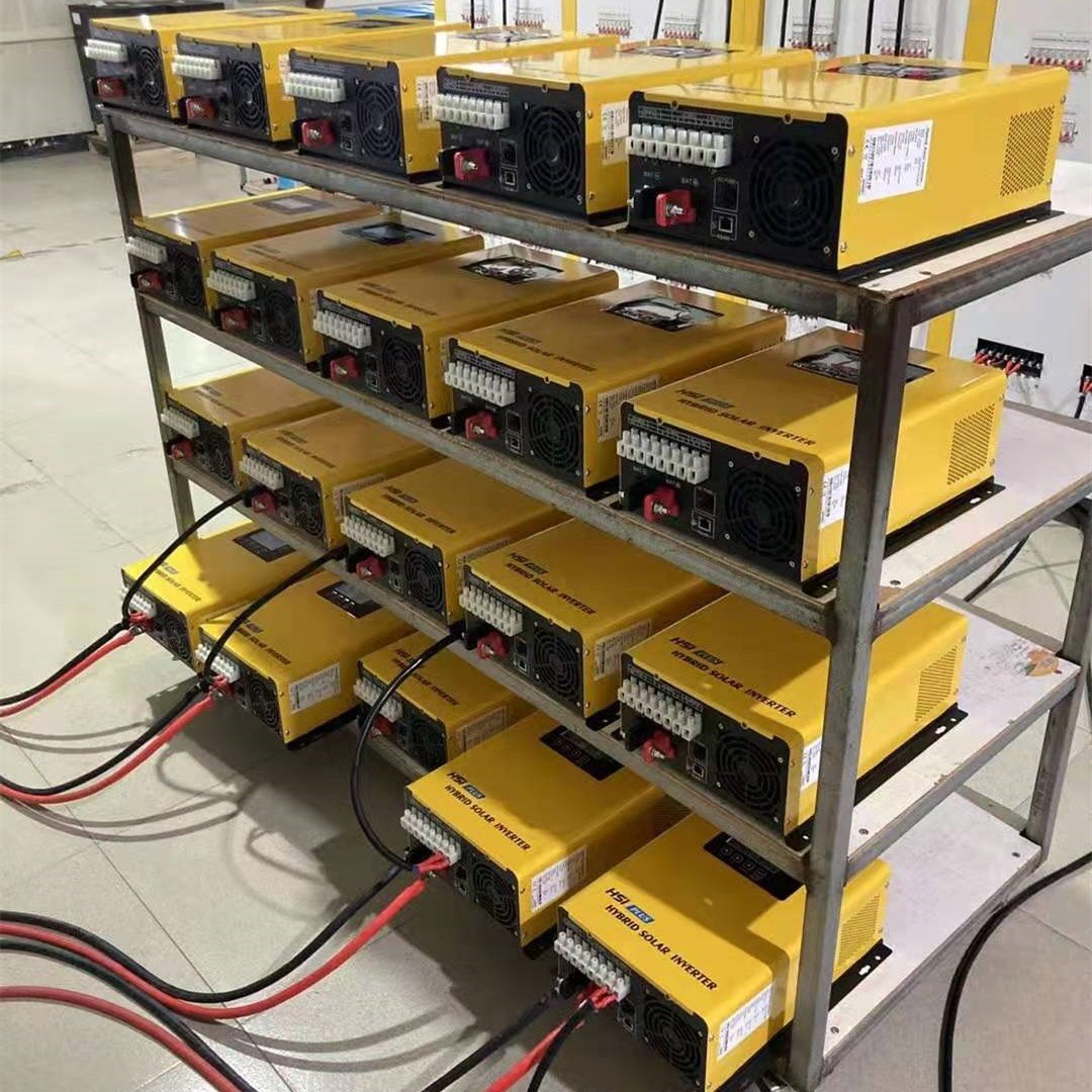 Hybrid Solar Inverter 24V 48V 120V 220V 5000W Split Phase Inverter for off Grid Solar Inverter MPPT Solar Charge Controller