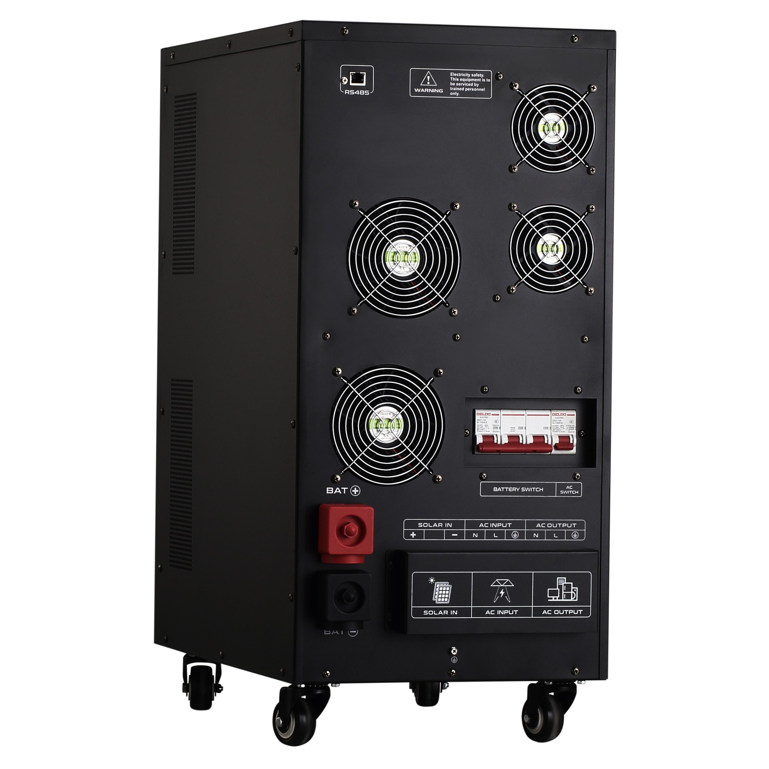 7kw 10kw Off Grid Pure Sine Wave Low Frequency Toroidal Transformer Hybrid Solar Inverter 48vdc 96vdc to 220V