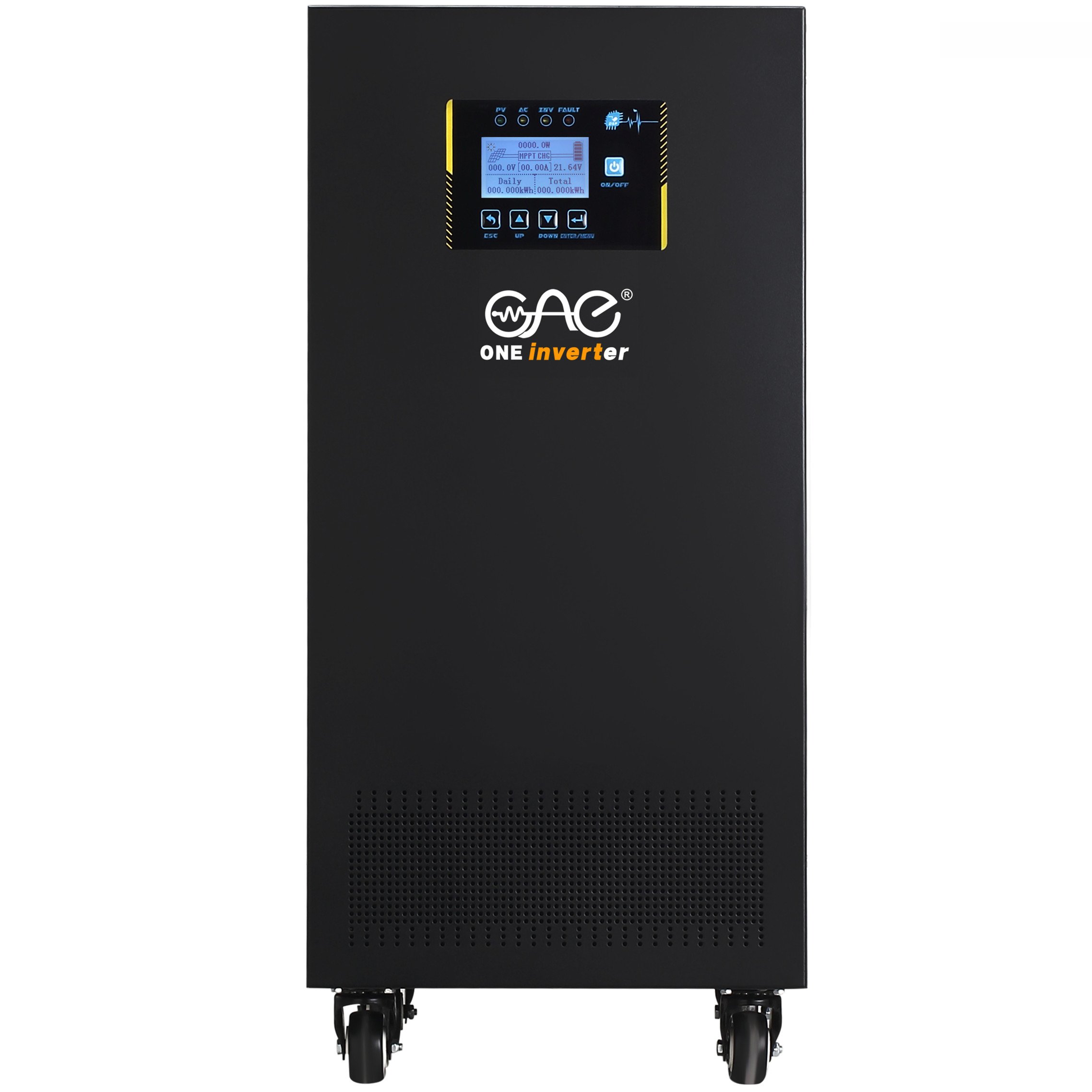 7kw 10kw Off Grid Pure Sine Wave Low Frequency Toroidal Transformer Hybrid Solar Inverter 48vdc 96vdc to 220V
