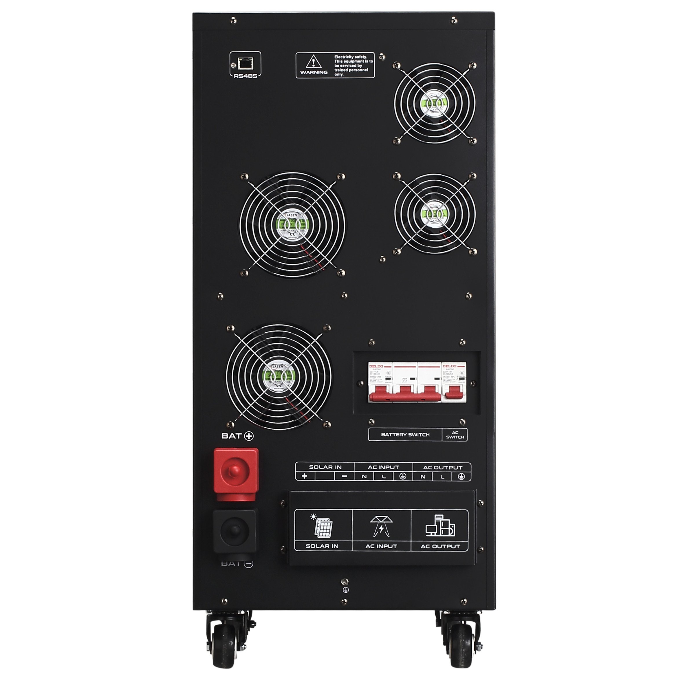 7kw 10kw Off Grid Pure Sine Wave Low Frequency Toroidal Transformer Hybrid Solar Inverter 48vdc 96vdc to 220V