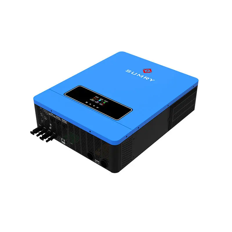 SUMRY Solar Inverter Pure Sine Wave Inverter on Off Grid MPS-V MAX 7200W 8200W 10200W Ce Single Blue MPS- V MAX DC/AC Inverters