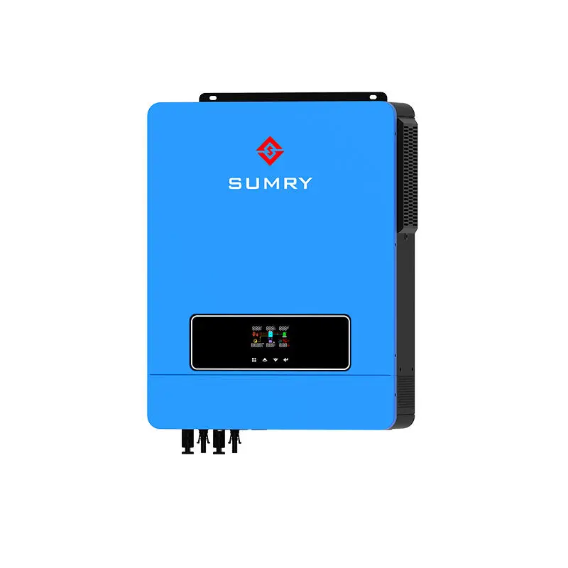 SUMRY Solar Inverter Pure Sine Wave Inverter on Off Grid MPS-V MAX 7200W 8200W 10200W Ce Single Blue MPS- V MAX DC/AC Inverters