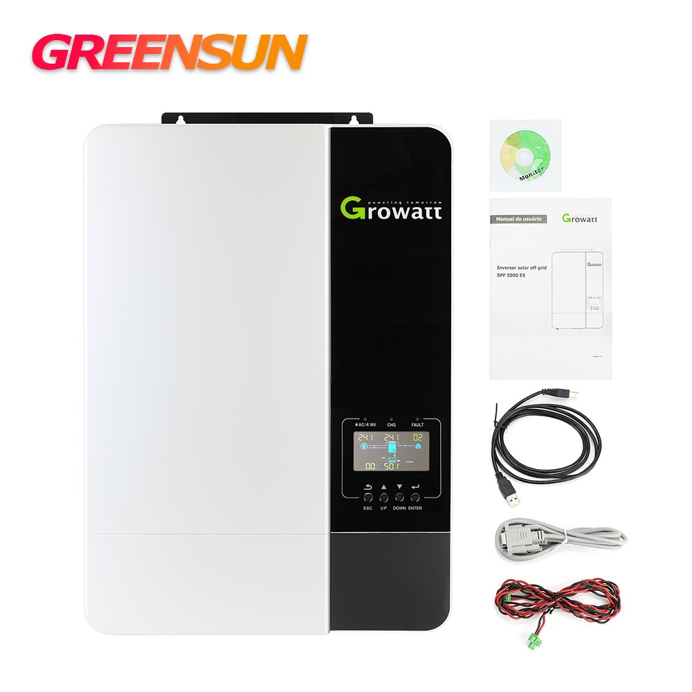 Wholesale Price Growatt 5000ES 5KW Hybrid Off Grid Solar Inverter In Stock