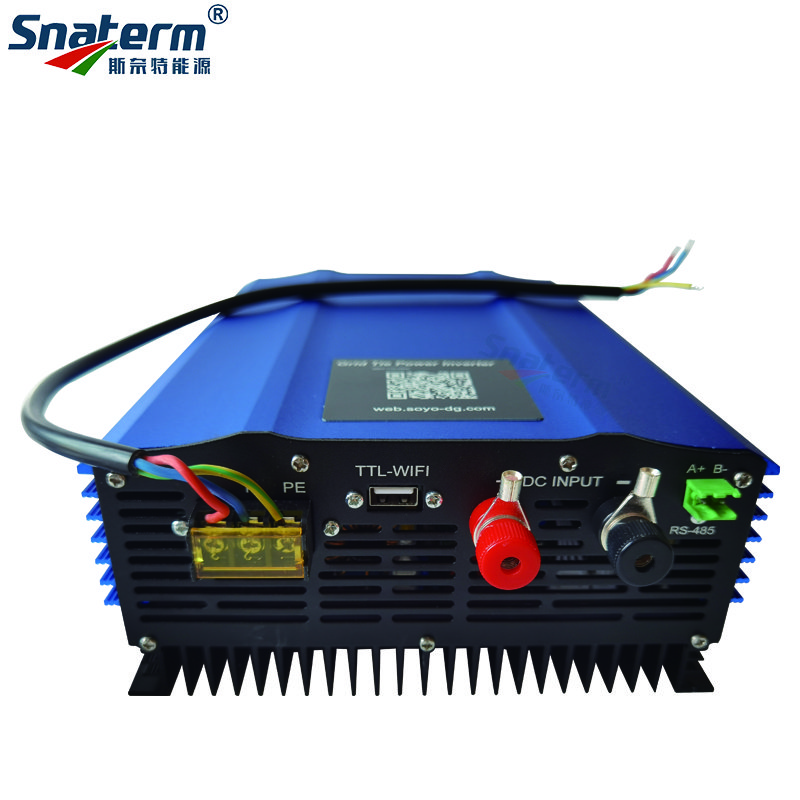 1000W 1200W Solar Grid Tie Inverter DC24V 48V 72V 96V to AC110V AC220V with WI-FI Limiter Sensor