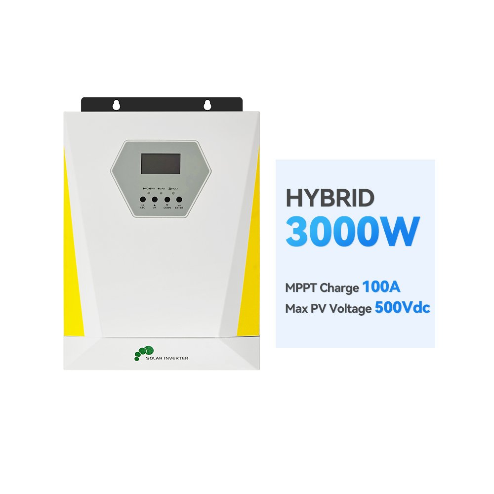 3000W 5000W 6000W Off Grid Solar Hybrid Inverter 24V MPPT Single Phase Solar Inverter Price