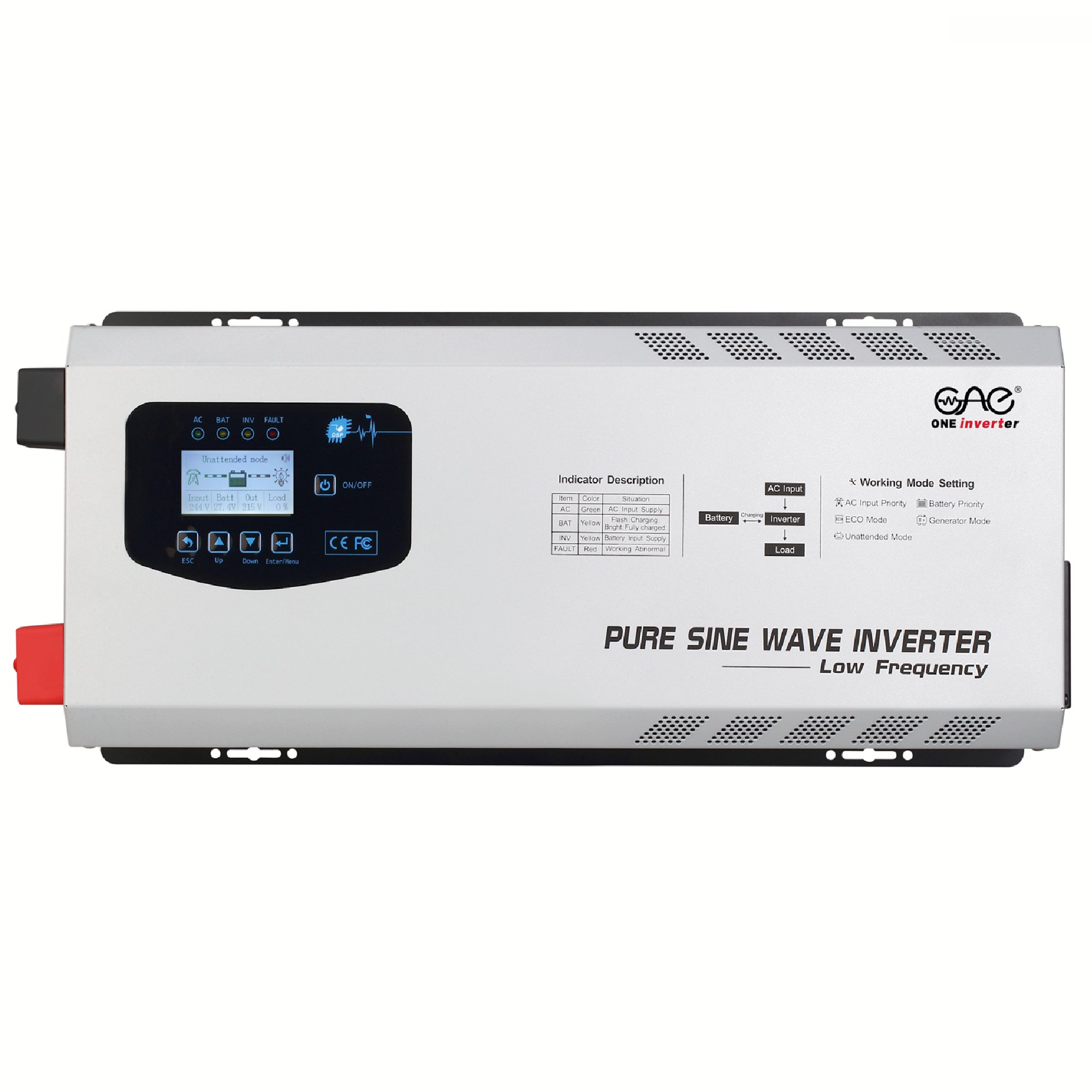 6000watt solar inverter 6kw power inverter for home solar system