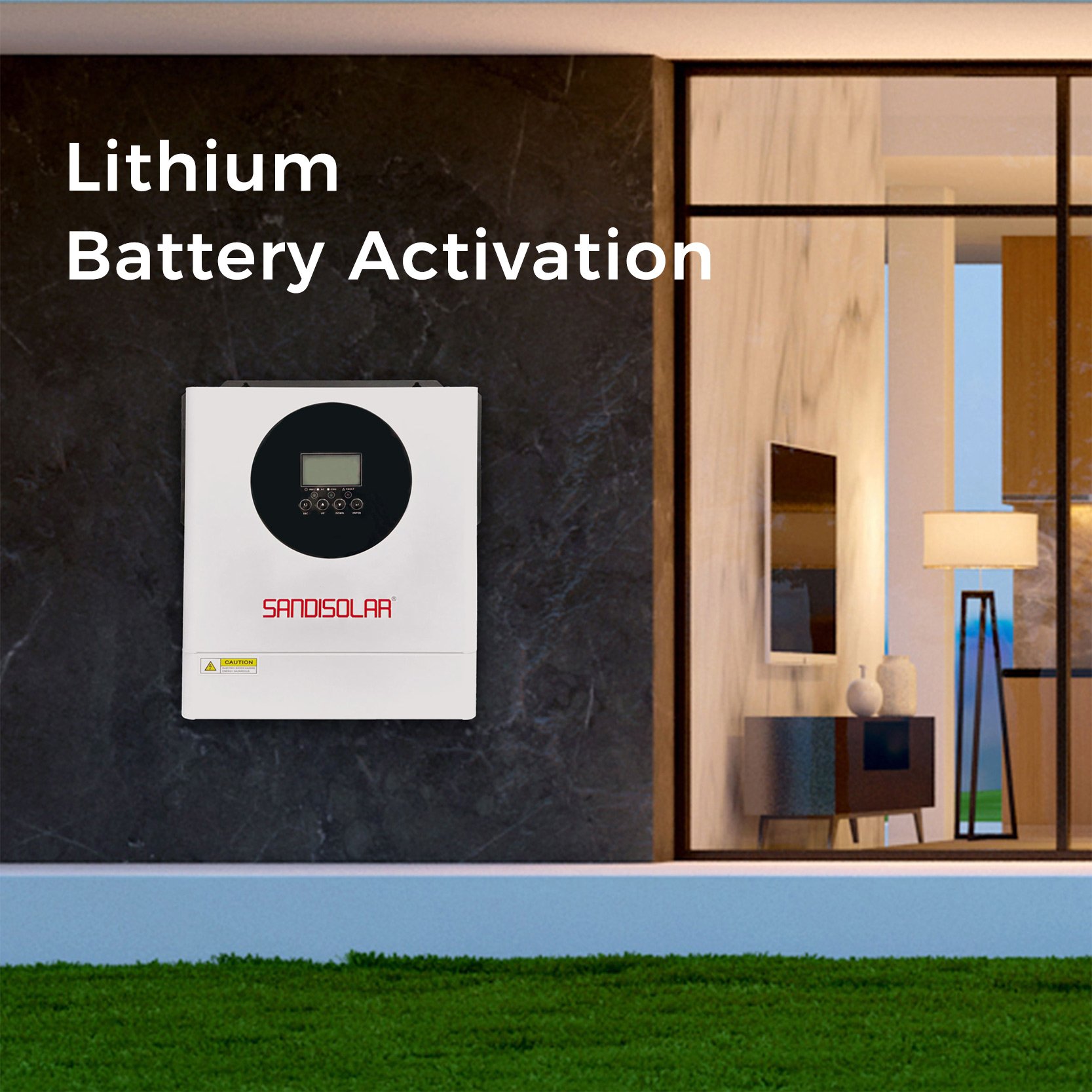 Sandisolar 3.5kw Off Grid Solar Inverter 3.5kw Off Grid 3.5kw Mppt 220v 240v Pure Sine Wave Single Ac Output Off-grid System
