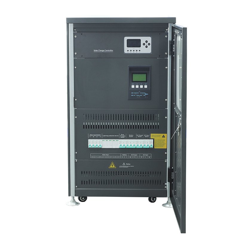SNAT 8Kw 50A 96V 220V Single Phase Off Grid Hybrid Solar Power Inverter With Charge Controller Pure Sine Wave Inverter