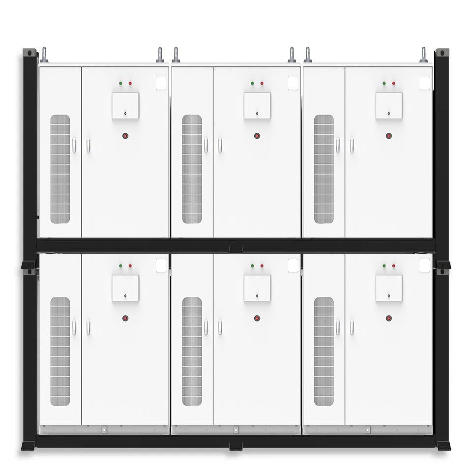 1MW/1MWh Energy Storage Container ESS All In One lifepo4 battery energy storage system with solar inverter