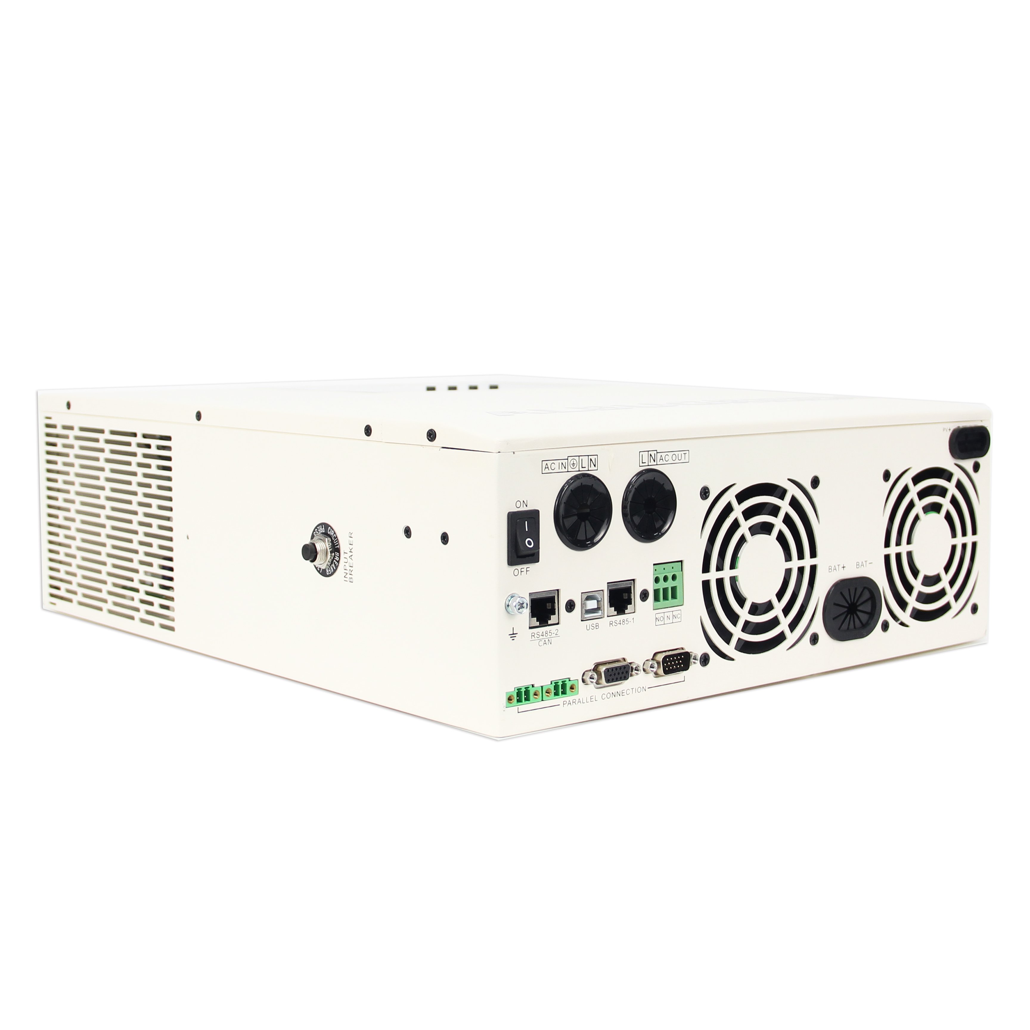 Hybrid Solar Inverter 5kw 3kw 48v Pure Sine Wave Mppt Led Display Ready to Ship for Home Power System