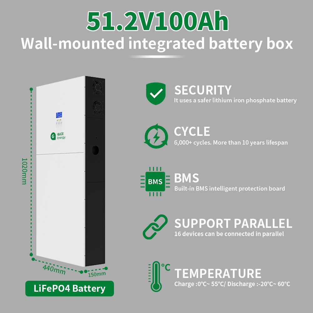 Oem/odm Energy Storage Power-wall MPPT Hybrid Solar Power Inverter 5kw Solar Power System Home System