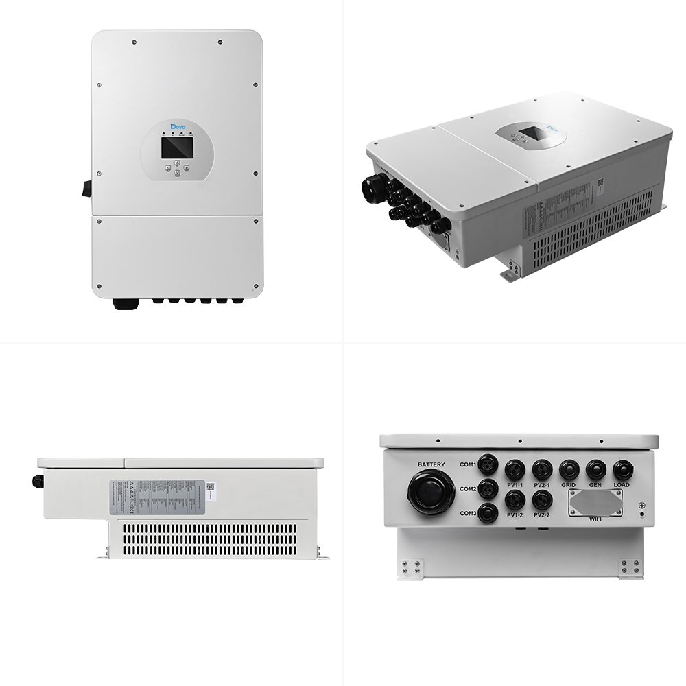 Deye Hybrid Solar Inverter 8Kw 10Kw 12Kw 15K Low Pv Inverters For Home