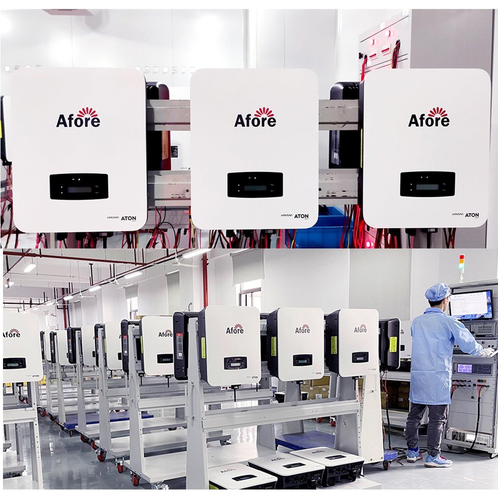 Afore 5KW 8KW 10KW 15KW Single Phase Wholesale Solis On Grid Tie Solar Inverter 5KW 8KW 10KW 15Kw Good Price Pure Sine Wave